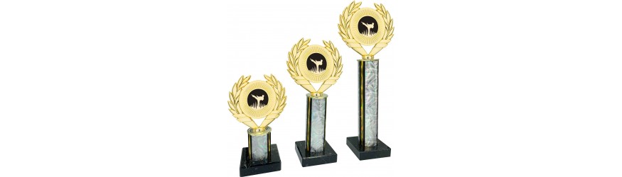 WREATH COLUMN TROPHY  - AVAILABLE IN 3 SIZES